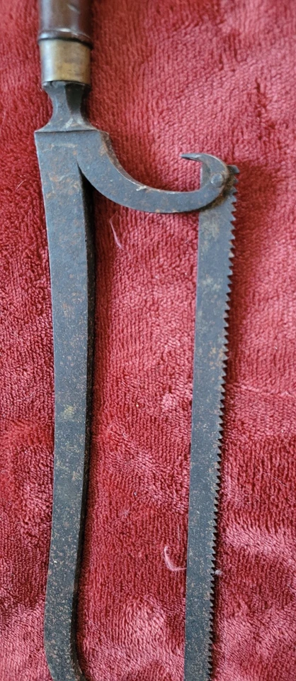 ANCIENNE SCIE A AMPUTATION DU 18-19IEME SIECLE,PRES DE 50 CM - Photo 3/3