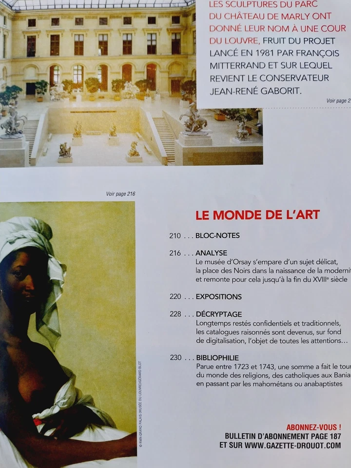 la gazette drouot 12 AVRIL 2019 marché chinois, orsay, art ... - Photo 3/4