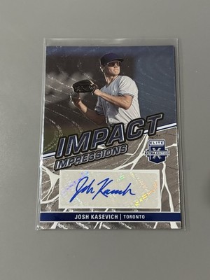 2023 Panini Elite Extra Edition - Impact Impressions Josh Kasevich #II-JKH (AU,