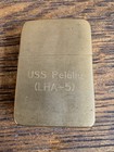 Bradford Pa Navy Vessel U.S.S PELELIU LHA-5 Zippo H 10 2010 Solid Brass Working — photo 1