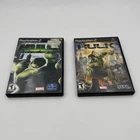 Hulk & Hulk The Incredible Ps2 (Sony Playstation 2) Game Bundle Complete CIB