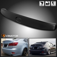 Fits 2006-2013 Lexus Is250 Is350 Rear Trunk Spoiler Add On Lip Pp Unpainted