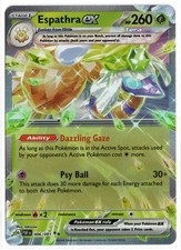 Espathra ex 006/091 Destino Paldeo Doppia Rara Carta Pokemon Holo NM