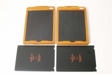 C13449 5X7 - TWO SENECA Plate Holder 2 Kodak Film Sheath - USED