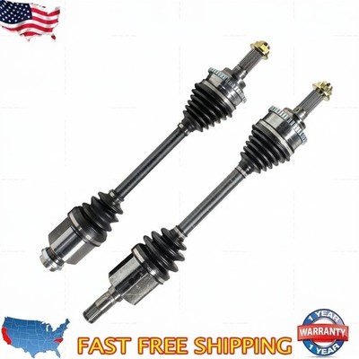 Pair Front CV Axle Joint Assembly For 2000-2001 Mazda MPV 2.5L V6 FWD