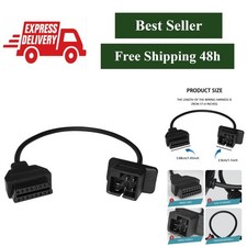 OBD1 to OBD2 Adapter Cable for Chrysler Jeep Dodge 6pin to 16pin
