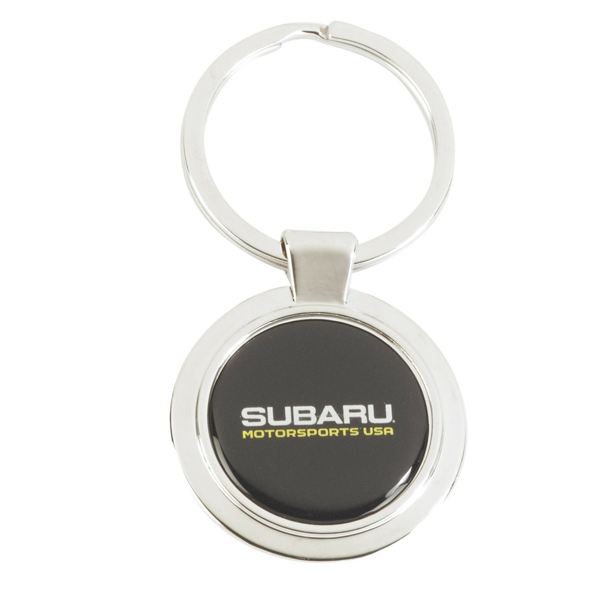 Subaru Motorsports Usa Logo Metal KeyTag Keyring Key Chain Wrx Sti