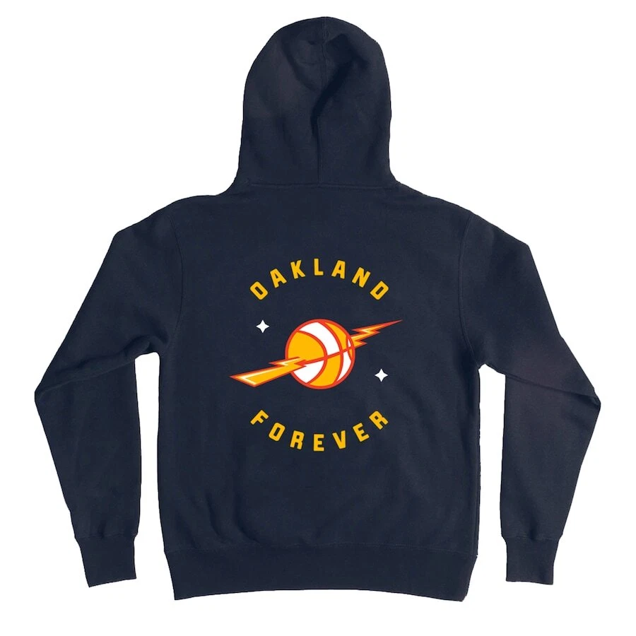 Men's Oaklandish Navy Oakland Forever Vintage '07 Pullover Hoodie