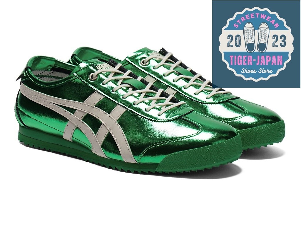 ◆onitsuka tiger◆ Mexico 66 SD 1183C468_301 MEXICO 66 SD Metallic Real Leather 1183C468. Onitsuka Tiger