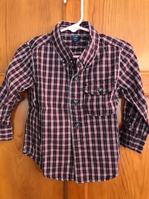 18 month black dress shirt 751-Y - Black Laydown Collar Non-Pleated Dress Shirt main image 1