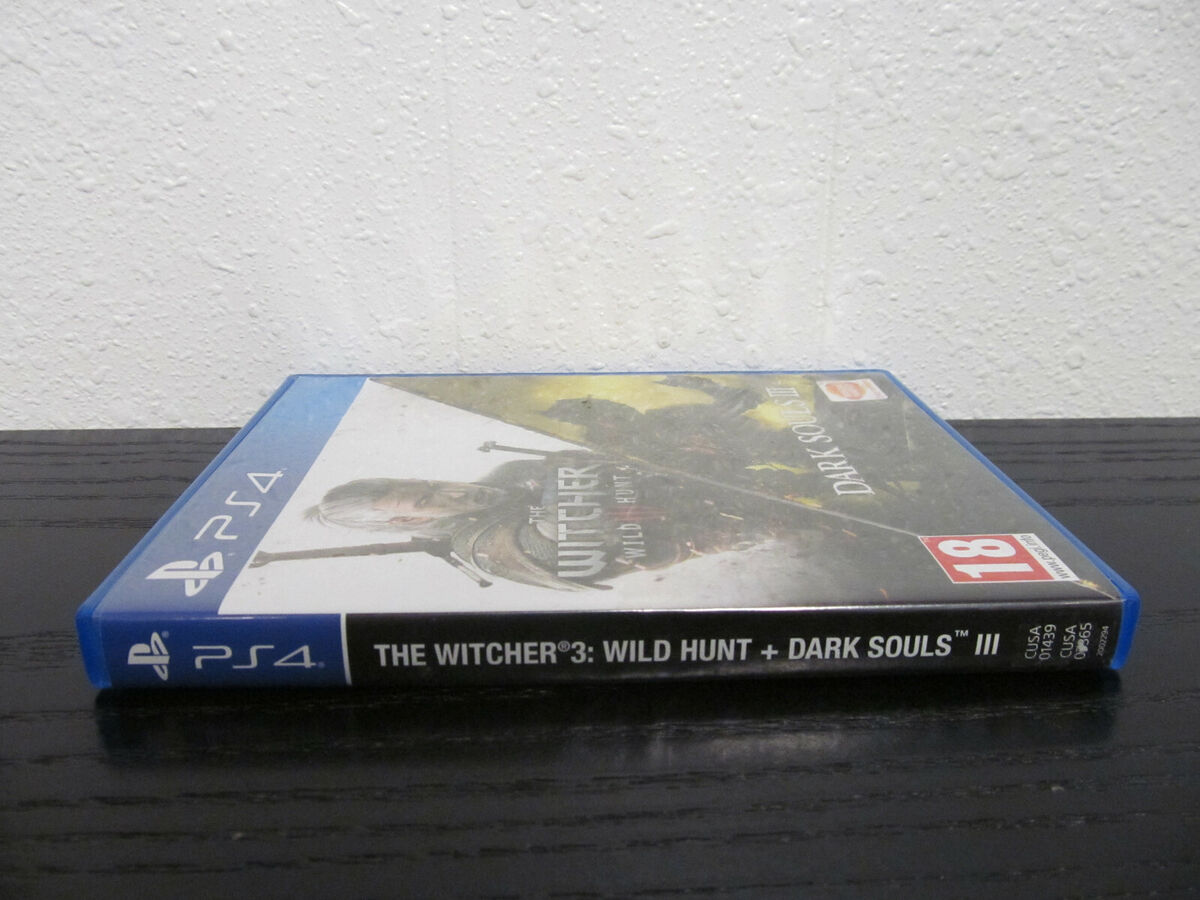 PS4 THE WITCHER 3: WILD HUNT + DARK SOUL III (2 EN 1)