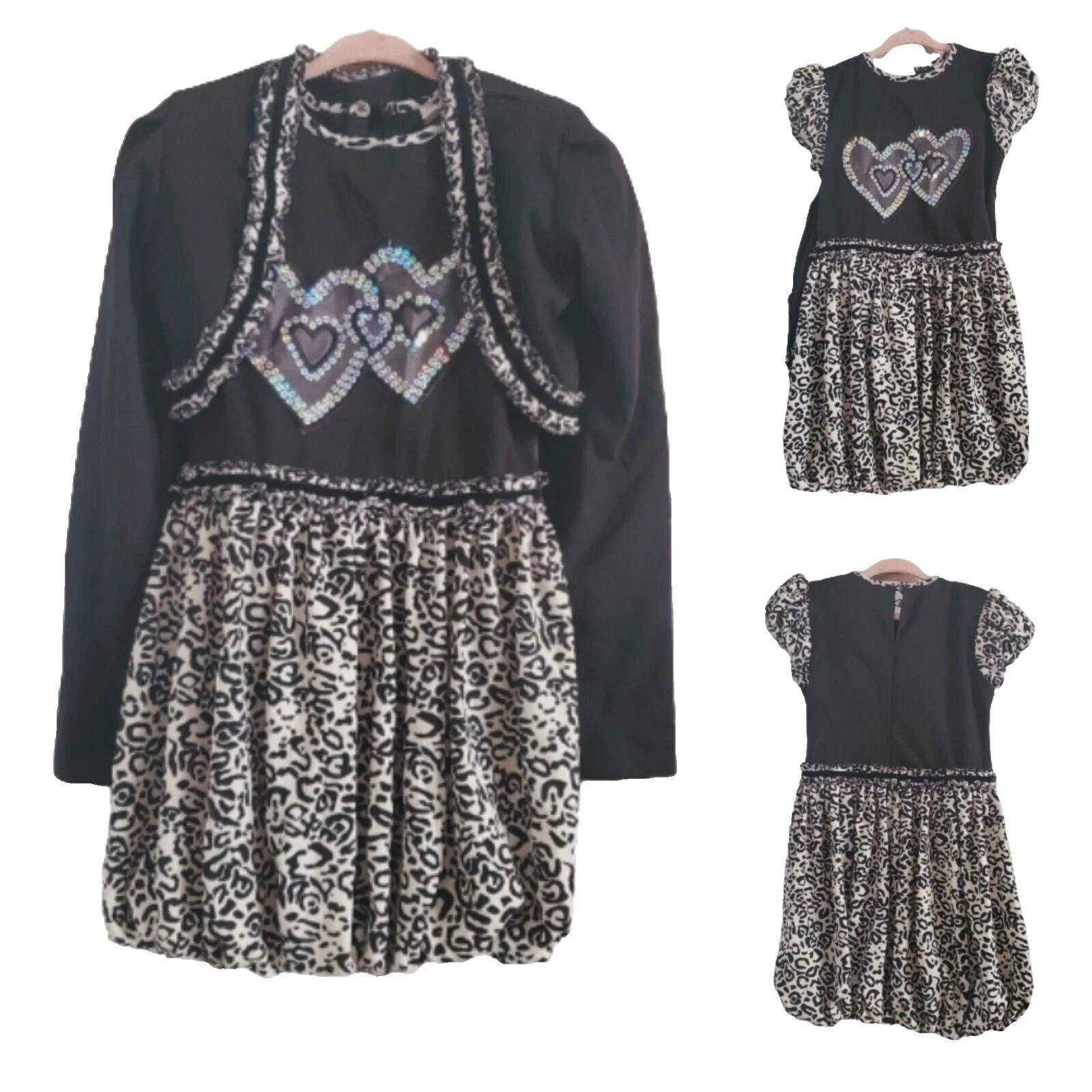 Vestidos de invierno talla 8 de plata para niñas