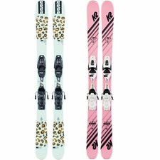 K2 Missy Kinderski-Set Incl. Attacchi Sci Rocker Set All-Mountain Kids-Ski Nuovo