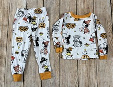 Peanuts Charlie Brown Pajama Set Outfit Toddler Size 3 T