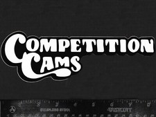 Competition Cams - Original Vintage 1980s Racing Decalsticker - 8.25 Inch Size