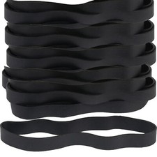 Rubber Bands Thick Size 107 wide Rubber Bands 30 pack black Big Elastics Ban...