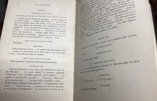 LA GRAMMAIRE University of Tennessee French language text book 1910 - Picture 3 of 6