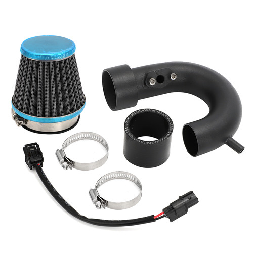 BLACK Short Ram Air Intake For 2022-2025 HONDA GROM RR, For 2022-25 HONDA MONKEY - Picture 4 of 10