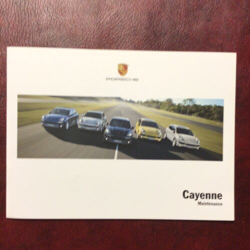 2011 11 PORSCHE CAYENNE OWNERS MANUAL BOOKS REF MAINT NAV GUIDE ALL MODELS - Bild 3 von 7