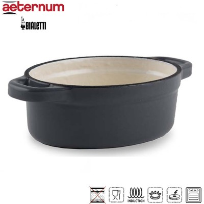 Aeternum Bialetti Minicasseruola Cast Iron And Ceramic O 12 5 Cm With Handles Ebay