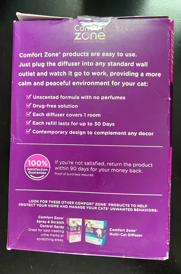 Comfort Zone Two Room Calming Diffuser Kit,New Sealed 1953 - Image 2 of 4