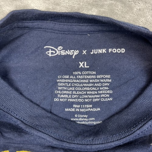 T-shirt Junk Food X Disney Memphis Grizzlies uomo taglia XL blu Topolino Pippo - Foto 4 di 7