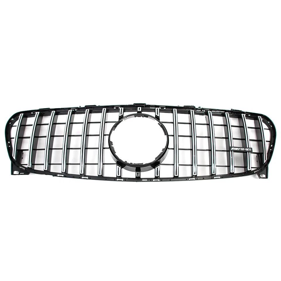 Front Grille Silver For Mercedes Benz GLA-Class GLA200 GLA250 X156 2018-2020 Foto 2 de 4