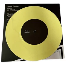 Benoit Pioulard Flocks 33 RPM Yellow Opaque Vinyl Blue Flea Recordings Kranky