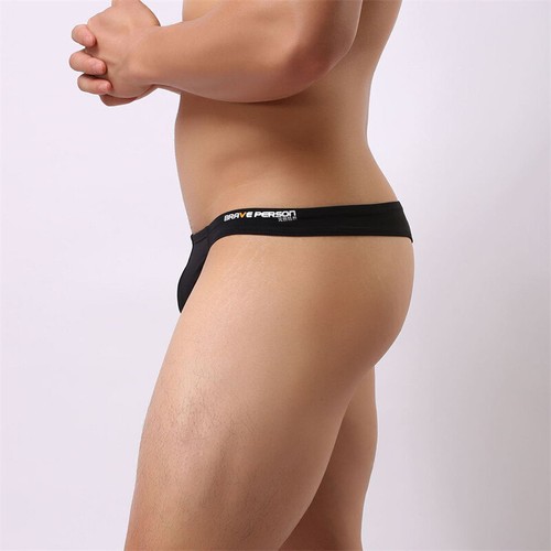Hombres Calzoncillos Cuerda G Tanga Bikini Ropa Interior Sexy Bolsa Espalda Bragas Trajes de baño - Imagen 14 de 32