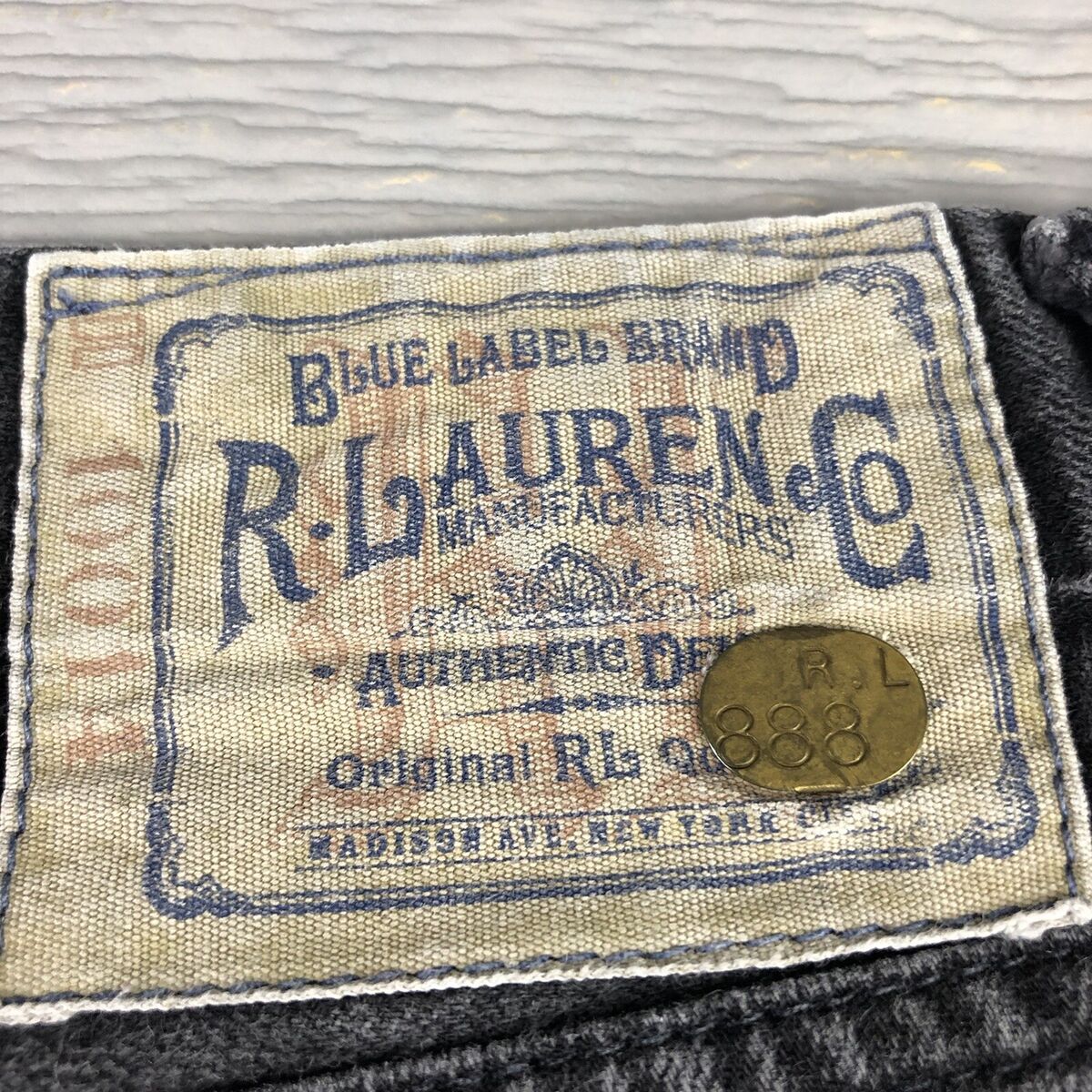 Ralph Lauren Jeans Womens 31 Blue Label Madison 888 Black Ralph Lauren Jeans Womens 31 Blue Label Madison 888 Black
