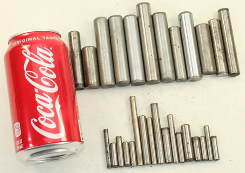 Dowel Pins Assorted Lot 5/8", 1/4", 5/16" Machinist Fixture Setup Fastening