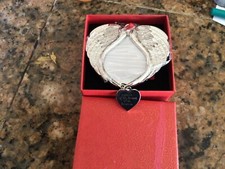 Memorial Christmas Photo Ornament A Piece of My Heart is in Heaven Angel Wings