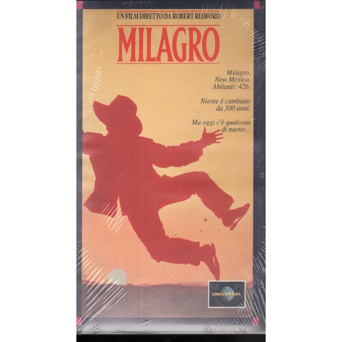 Miracle VHS Robert Redford Univideo - UVS70338 Sealed