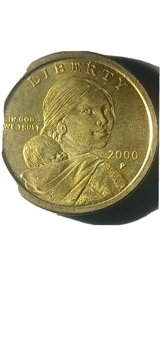 2000 P Wounded (Speared) Eagle Die Gouge Sacagawea Dollar | eBay