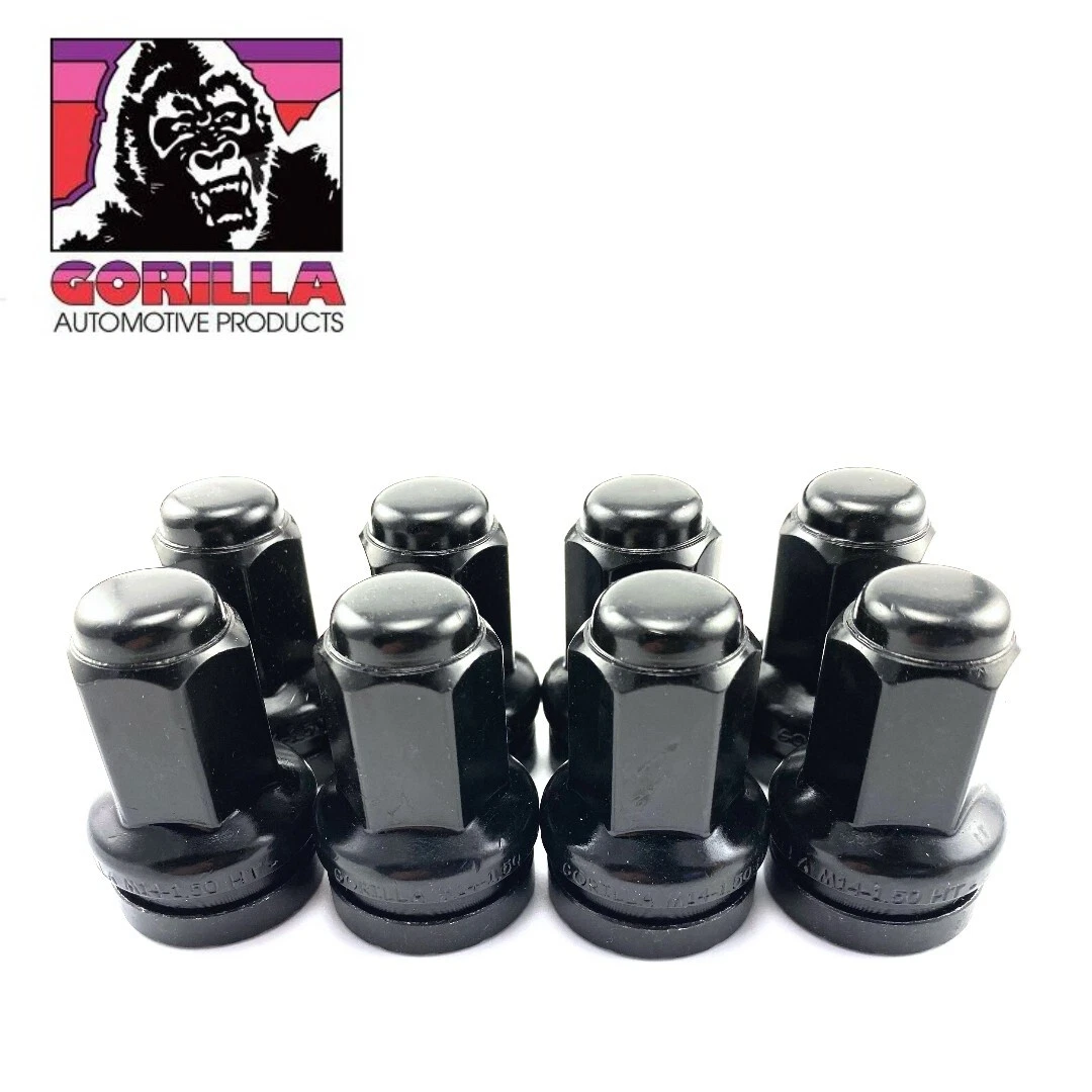 Flat black cheap lug nuts