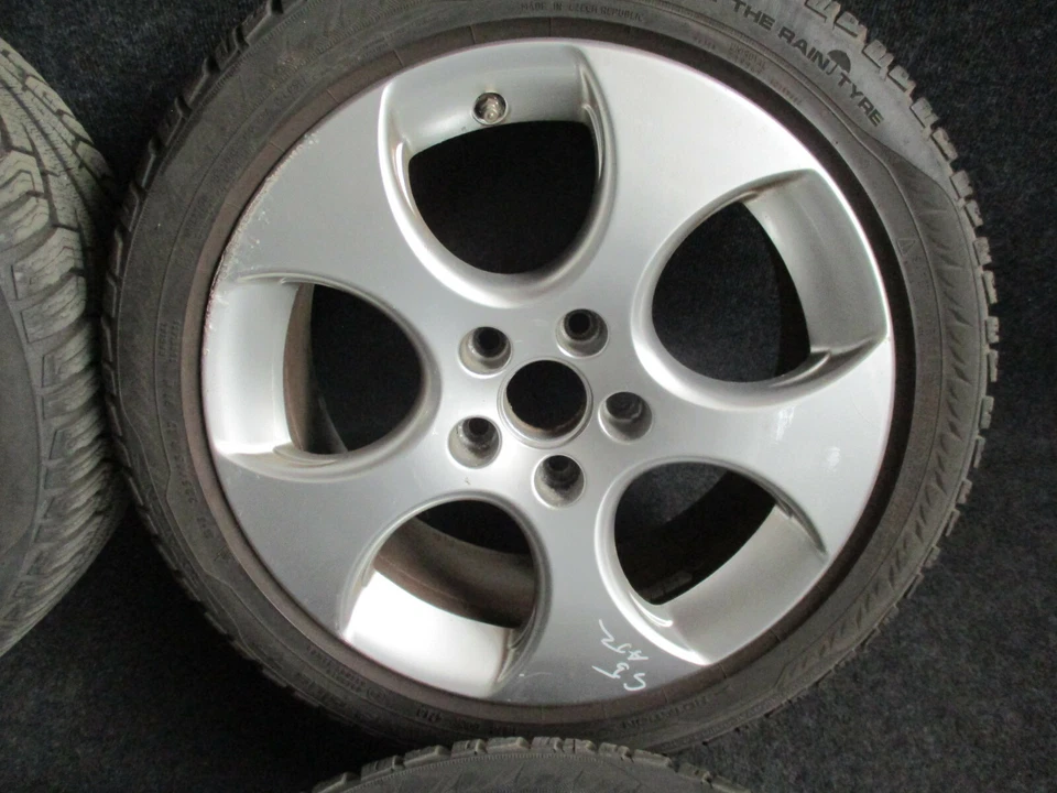 17" Alufelgen Winterreifen 225 45 Golf 5 GTI 7,5x17 ET51 BBS 1K0601025AC 5x112 - Bild 3 von 4