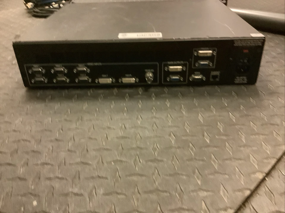 BARCO DCS-200 SDI/DVI/VGA seamless program/preview video switcher w/ accessories - Image 3 of 4