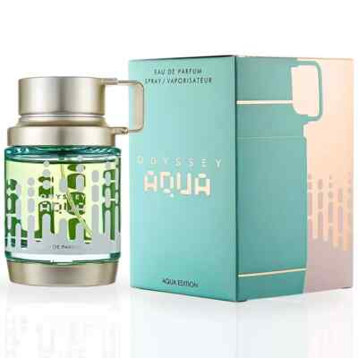 Armaf Odyssey Aqua Eau De Parfum Spray for Men 3.4 Oz / 100 ml | New In Box