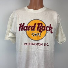 Hard Rock Cafe Washington DC T Shirt Vtg 90s Made In USA Size M