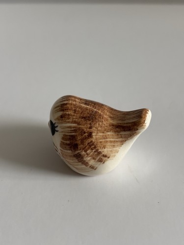 Philip Laureston England Mini Miniature Brown White Bird Ceramic Pottery 1.5” - Picture 4 of 6