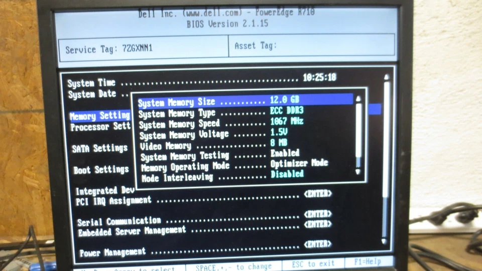 DELL R710 Rack Server 1 E5630 2.53GHZ 12 Cores / 24Threads/ NO HHD/12GB Ram - Image 2 of 4