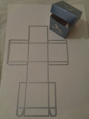 Sizzix Thinlits Square Cube Box With Lid - Craft Die | eBay UK