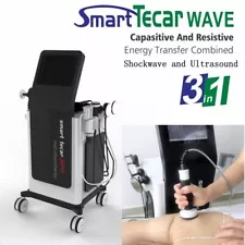 Tecar Wave Pro Pneumatic Shock Wave Machine Pain Relief ED CET Physical Therapy