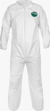 5 Suits Lakeland MicroMax NS Zip-Up HazMat Suit Coveralls 2XL Tyvek Material