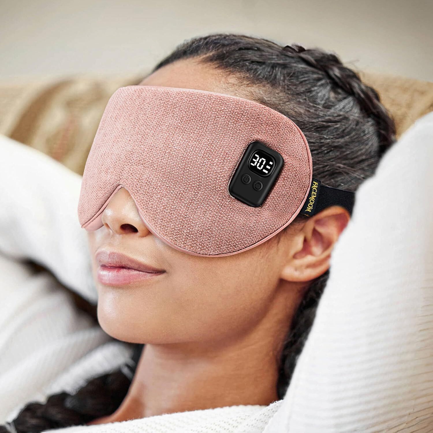 Soothing Heated Eye Mask for Dry Eyes Digital Strain and Stye Relief