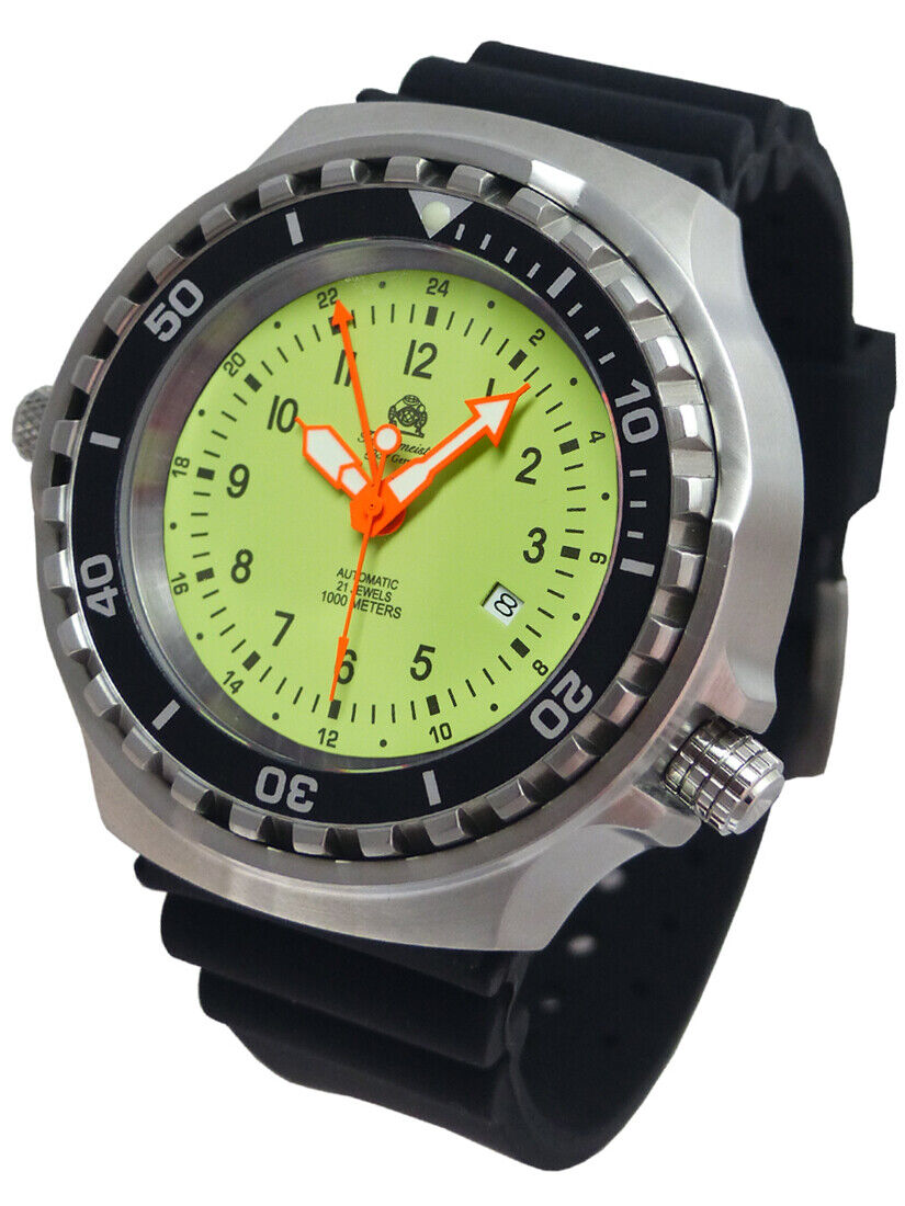 XXL 52mm - 1000m - 24h Automatic Movement Diver Watch T0313