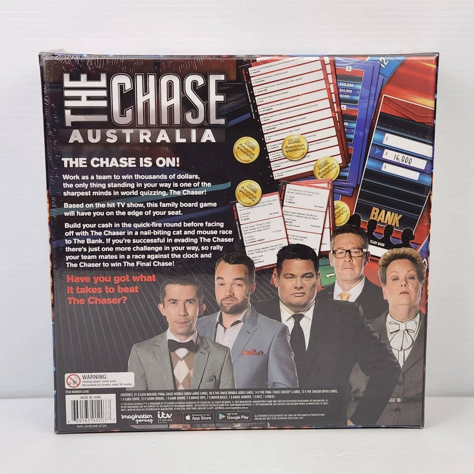 The Chase Australia Board Game Imagination Games 2019 Andrew O'Keefe 12+ - Image 2 of 4