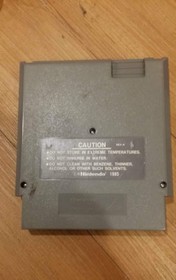 NES Super Mario Bros/Duck Hunt/Track Meet Game and Orange Zapper Gun