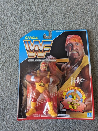 WWF Hasbro Hulk Hogan Series 2 on Card...