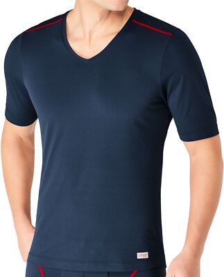 Sloggi Move FLEX V-Neck T-shirt men's underwear top sport mesh short sleeve gym